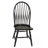 Carolina Classic Black Wood Windsor Dining Chair