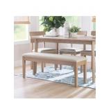 Linon Home Decor jenny Natural Dining Bench
