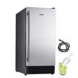 New Undercounter StainlessSteel Built-in Ice Maker