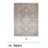 New Utica Contemporary Gray Area Rug 9'x12' ($1800