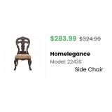 Homelegance Traditional Cherry Dining Side Chair 2