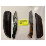 Artisan Forged Steel Hunting, Cutlery Knife Sheath
