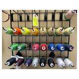 Large Assortment Embroidery & Serger Thread Spools