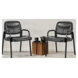 Guest Reception Office Chair ï¿½ Model C-6109-1P-BK
