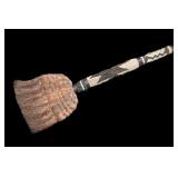 Navajo Horse Hair Broom Woven Handle horse hair br