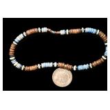 1871 Trade Dollar Necklace 'Restrike'.