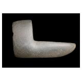 4 3/16' Geniculate Slate Bannerstone Found in Nort