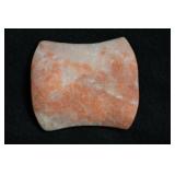 Red Quartz Bannerstone 3 5/16' Modern Made.