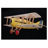 Vintage Cast Metal Midwest SPAD APS-1 Airplane Mod