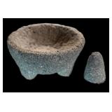 Stone Mortar & Pestle Set.