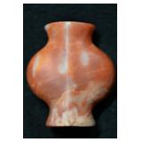 Exceptional Red Quartz Bottle Bannerstone 2 7/8' M