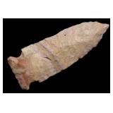 3 7/16'  Godar Arrowhead Found in Pettis Co. Misso