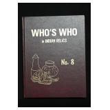 #8 Who's Who in Indian Relics 1992 First Edition.