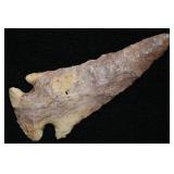 3 15/16' Gibson Arrowhead Found in Fulton Co. Illi