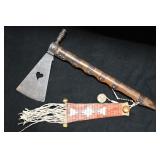 Pipe Tomahawk with Quilled Drop with Northwest Com