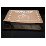 1980's-90's Baseball Card Album with Approx. 60 pa