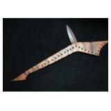 25' Tacked Gunstock War Club.