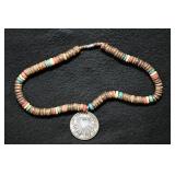 1891 Trade Dollar Necklace 'Re-Strike'