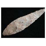 7 1/16'Adena Knife Found in Pettis Co. Missouri Ex