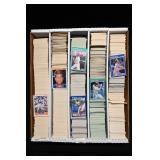 5000 Approx. Baseball Cards 1989-91 Score stored i