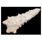 2 1/8' Serrated Kirk Stemmed Arrowhead Found in KY