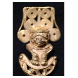 Tairona Tumbaga Pendant Figure.