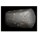 2 15/16' Black Hardstone Celt Found in Fulton Co.
