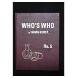 #5 Who's Who in Indian Relics 1980 First Edition.