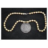 1800 Drape Bust Coin Necklace 'Restrike'.