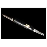 Flylock Knife Co. Double Switchblades Knife 6 3/4'