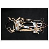 Navajo Beaded Horse Headstall.