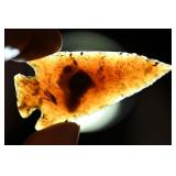 2 1/16' Knife River Chert Pelican Lake Found in So