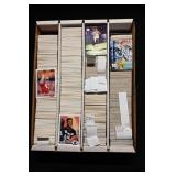 3000 Approx. Football Cards 1990's stored in a lar