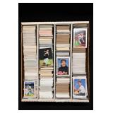 3000 Approx. Baseball & Football Cards 1980's Mixe