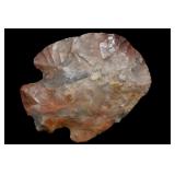 1 7/8' Colorful Hopewell Hafted Scrapper Found in