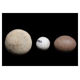 3 Marbles/Game Balls Found in Fulton Co. Illinois