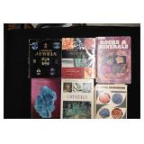 5 Gem & Minerals Hardcover Books.