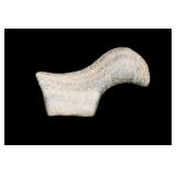 1 9/16' Slate Miniature Bird Stone Found in Indian