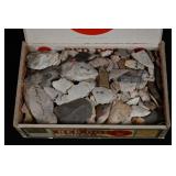 Cigar Box Full of Damaged Arrowheads Found in Fult