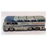 Vintage Tin Greyhound Scenicruiser Toy Bus