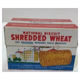 Vintage Tin National Biscuit Shredded Wheat Box