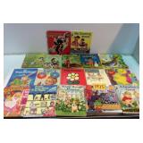 Lot of 17 Vintage Kids Books Disney..Golden..Arch