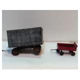 Lot of 2 Toy Wagon-John Deere Running Gear