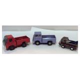 3- Metal/Tin Clover Marx Miniflex Metal Trucks