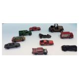 Lot of 10 Die-Cast Matchbox Corgi Zylmex Tootsie
