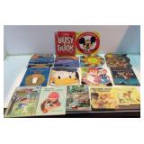 Lot of 15 Vintage Kids Books Disney..Golden..Arch