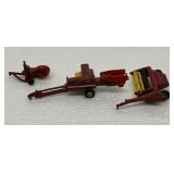 Lot of 3 New Holland Implements-Baler-Swather-Bust