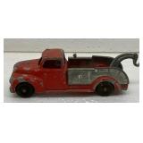 Vintage Cast Iron Hubley Toy Tow Truck