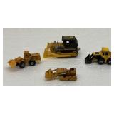 Lot of 4 Vintage Toys-Payloader-Crawler-Dozers