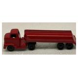 Vintage Tootsie Toy Semi Truck Fuel Tanker Toy